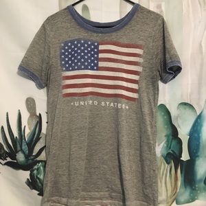 American flag T-shirt